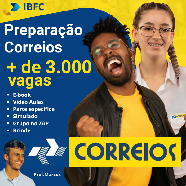 Concurso Preparação Concurso Correios 2024