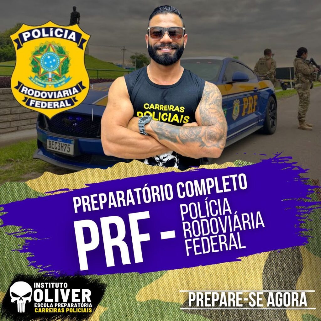 Preparatório Completo Polícia Rodoviária Federal (PRF) | Instituto Óliver 5 Preparatório Completo Polícia Rodoviária Federal (PRF) | Instituto Óliver