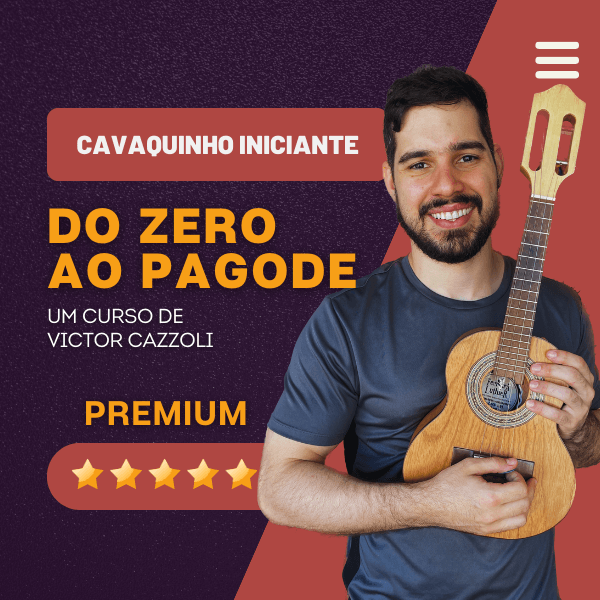 Cavaquinho Iniciante - Pagode - Victor Cazzoli 3 Cavaquinho Iniciante - do Zero ao Pagode - Victor Cazzoli