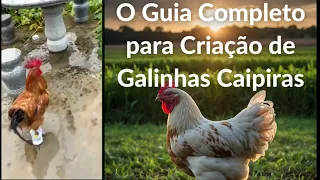 Curso Criação Galinhas Caipiras 3 Galinhas Caipiras