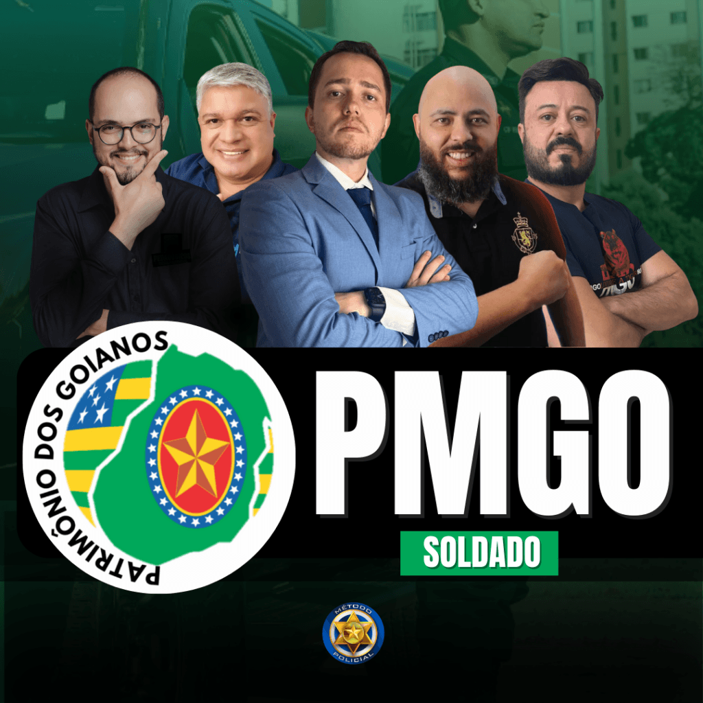 Concurso Combo PMGO (Soldado) - Polícia Militar de Goiás (Pré-Edital) 3 Concurso Combo PMGO (Soldado) - Polícia Militar de Goiás (Pré-Edital)